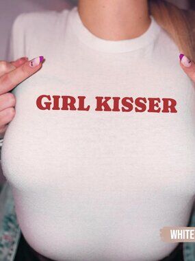Girl Kisser Lesbian Shirt, Gay Pride Shirt